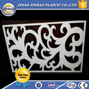 8x10 Kunststoffplatte geschnitzten Engaved PVC-Panel